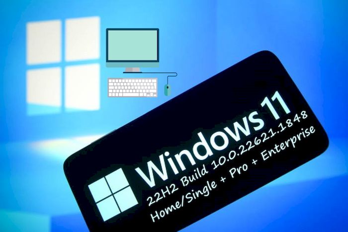 Windows 11 ISO 22H2 22621.1848 - 4 редакции на Русском / Июнь 2023